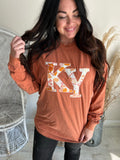Ginger Long Sleeve State Tee