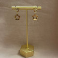 Small Gold Flower Earrings