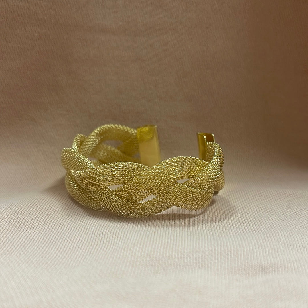 Thick Gold Bracelet