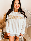Wifey Chenille Sweatshirt | Customizable