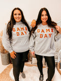 Game Day Basketball Chenille l Customizable Sweatshirt