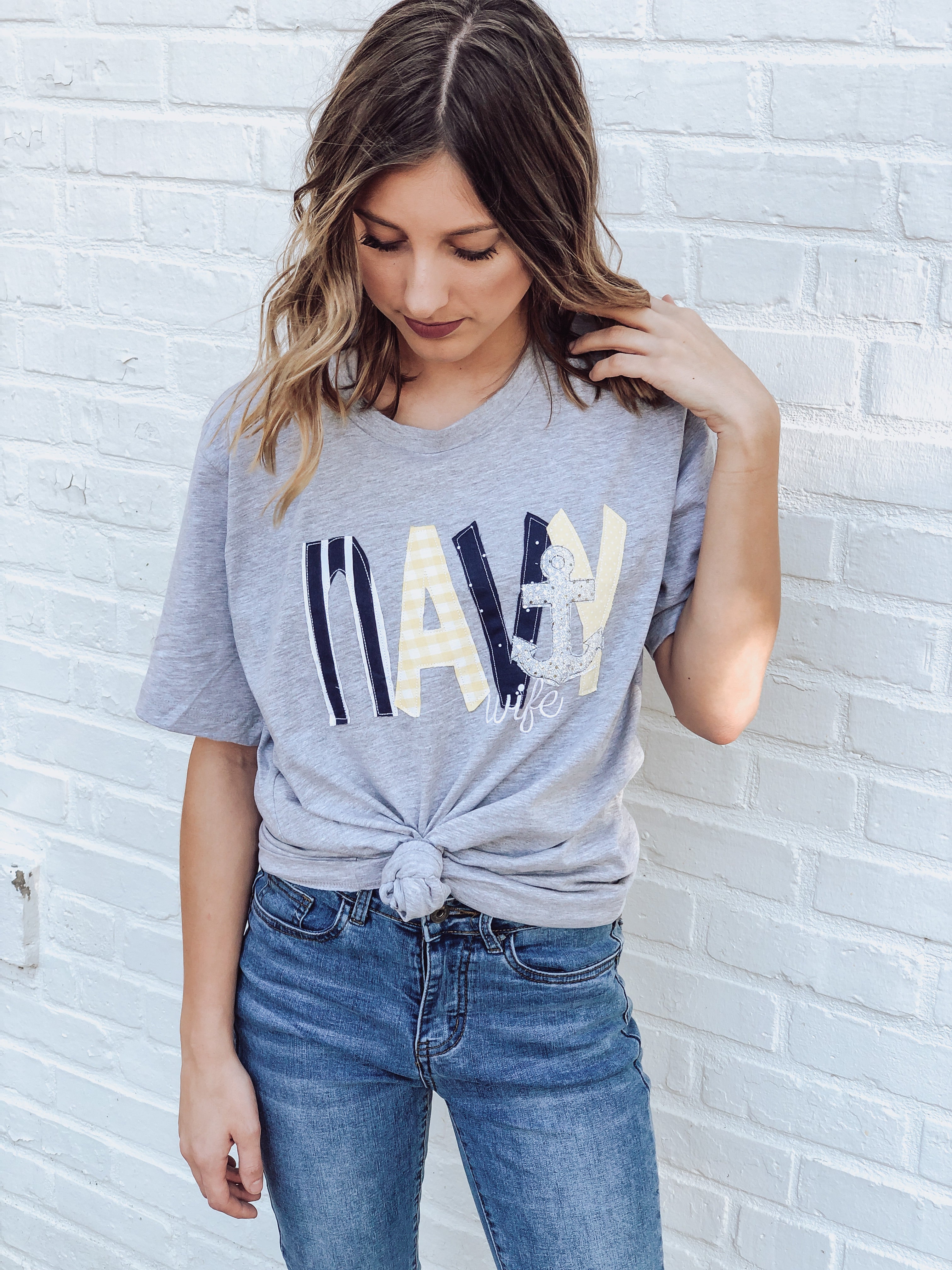 Proud Wife Customizable Handmade Tee
