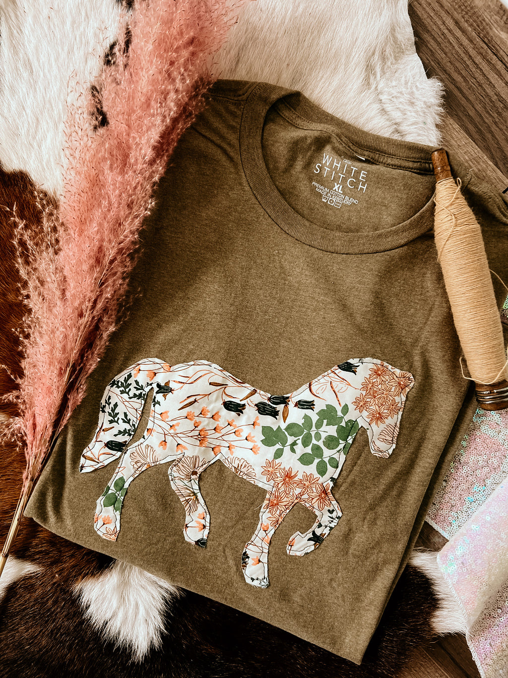Wild and Free Farm Animals | Handmade tee